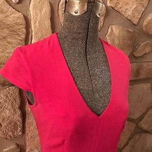 💥Vibrant H&M Slim and Sexy Deep V Pencil Sheath